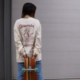 TORAKICHI SURF LONG TEE/ NATURAL