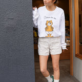 TORAKICHI LONG TEE/ WHITE